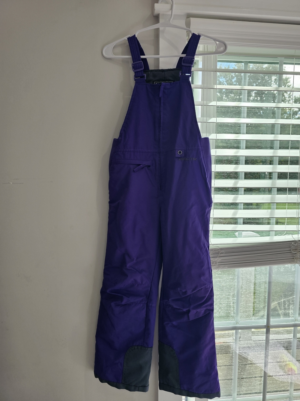 Kids XL Purple Snow Bib Overalls